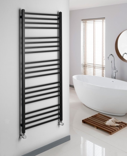 Sapho METRO 600x1510mm fürdőszobai radiátor, matt fekete IR420B