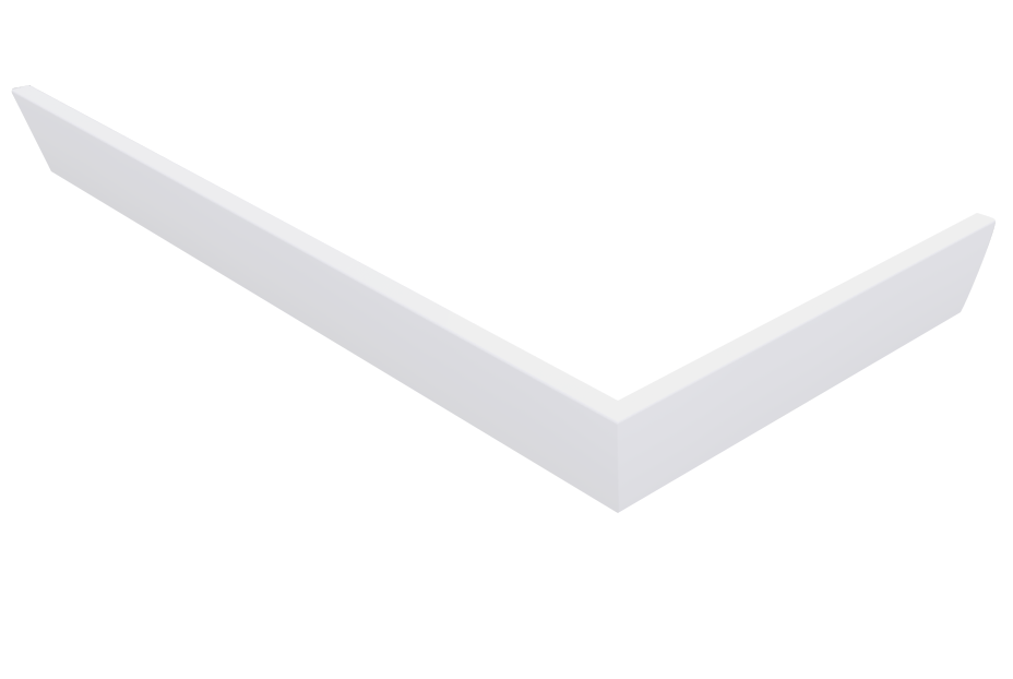 Sapho POLYSAN KARIA 90x80 sarokelőlap, balos 71696