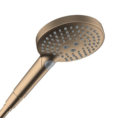 Hansgrohe Raindance Select S 120 3jet PowderRain kézizuhany, szálcsiszolt bronz 26014140