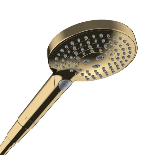 Hansgrohe Raindance Select S 120 3jet PowderRain kézizuhany, polírozott arany hatású 26014990