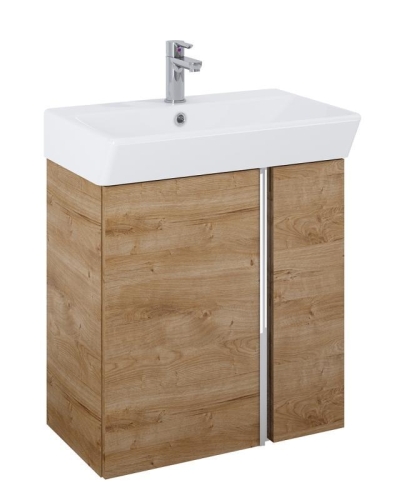 AREZZO design PROVO 60 2 ajtós bútor+mosdó szett, Canela tölgy AR-168351