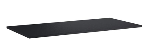 AREZZO design műmárvány mosdópult 100x46x1,5 cm matt fekete AR-168211