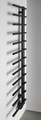 Sapho JUSTINA fürdőszobai radiátor, 500x1510 mm, matt fekete IR151B