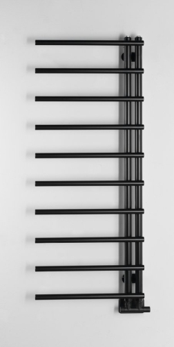 Sapho JUSTINA fürdőszobai radiátor, 500x1246 mm, matt fekete IR546B