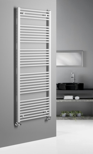 Sapho AQUALINE DIRECT 600x1680mm egyenes fürdőszobai radiátor, fehér ILR66T