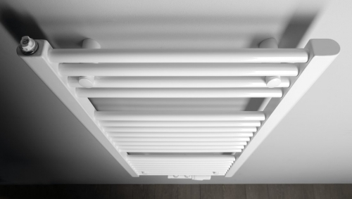 Sapho AQUALINE DIRECT 450x960mm fürdőszobai radiátor középső bekötéssel, fehér ELM94T