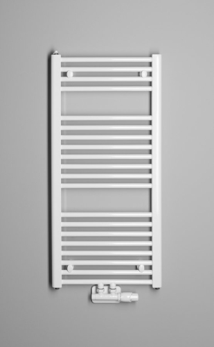 Sapho AQUALINE DIRECT 450x960mm fürdőszobai radiátor középső bekötéssel, fehér ELM94T