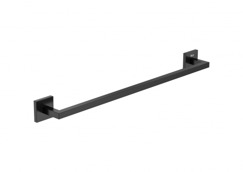 Roca Hotels Square törölköző tartó 60 cm, matt fekete A817605C40