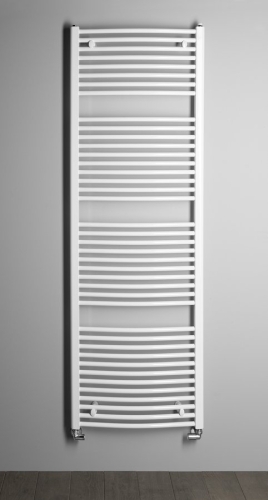 Sapho AQUALINE ORBIT 600x1850mm íves fürdőszobai radiátor, fehér ILO86T