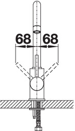 BLANCO MIDA SILGRANIT mosogató csaptelep vulkánszürke 526965