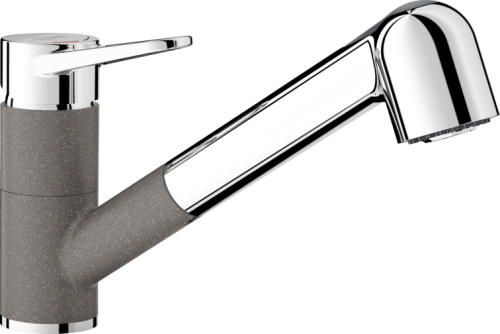BLANCO WEGA-S II mosogató csaptelep silgranit alumetál/króm 526423
