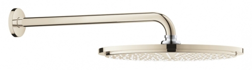 Grohe Rainshower Cosmopolitan 310 fejzuhany 380 mm zuhanykarral 9,5 l/perc, polished nickel 26066BE0