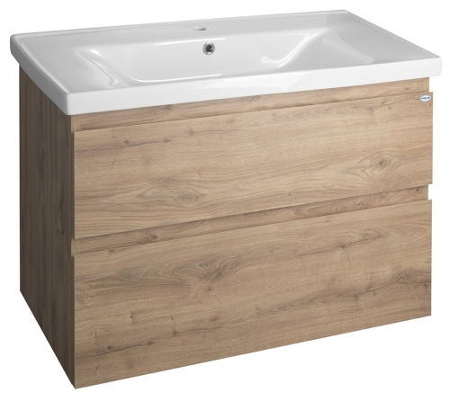 Sapho AQUALINE ALTAIR mosdótartó szekrény, 87x60x45cm, emporio tölgy AI390