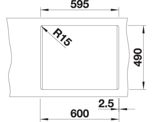 BLANCO PLEON 6 Split Silgranit mosogató dugókiemelő nélkül, vulkánszürke 527322