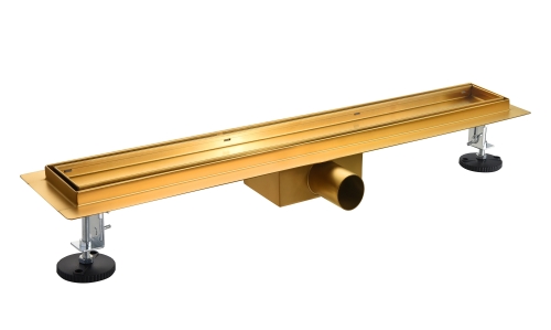 Roltechnik rozsdamentes zuhanyfolyóka 900 mm arany RRFG-900