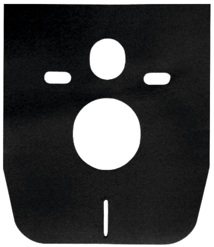 Sapho zajszigetelő WC-hez, fekete 7440B (K)