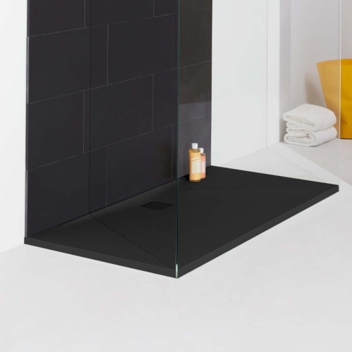 Laufen Pro 160x70 cm zuhanytálca, fekete H2139560800001