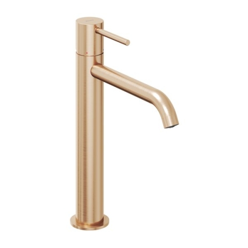 Ravak Espirit ES 014.60RGB Álló mosdócsaptelep 250 mm, leeresztő nélkül - Rose Gold Brushed X070393