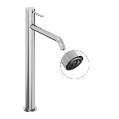 Ravak Espirit ES 015.20GB Álló mosdócsaptelep 340 mm, leeresztő nélkül - Graphite Brushed X070311