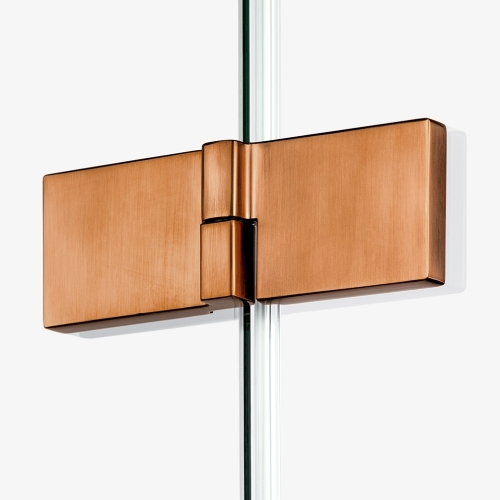 New Trendy Avexa Copper Brushed zuhanyajtó 110 cm, balos EXK-3537