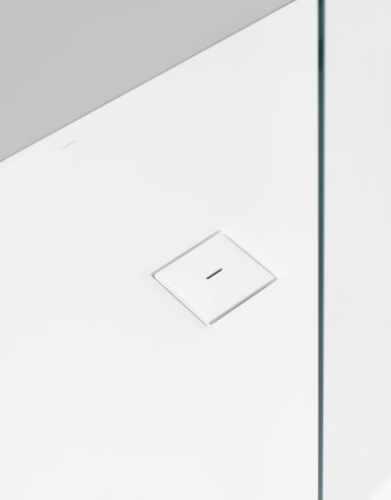 Laufen SOLUTIONS 120x100 cm Marbond zuhanytálca, fehér H2164420000001