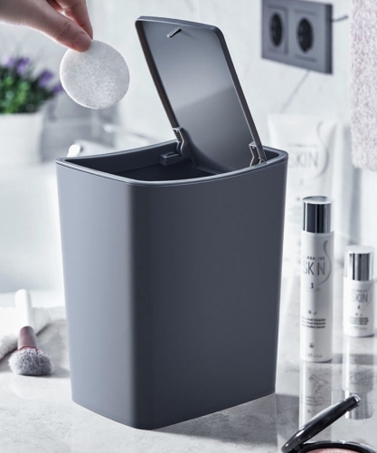 Sapho AQUALINE TOUCH 8,5l szemetes, antracit TRN-183-04
