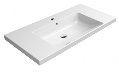 Sapho GSI NORM 100x50cm ExtraGlaze kerámiamosdó, fehér 8633111