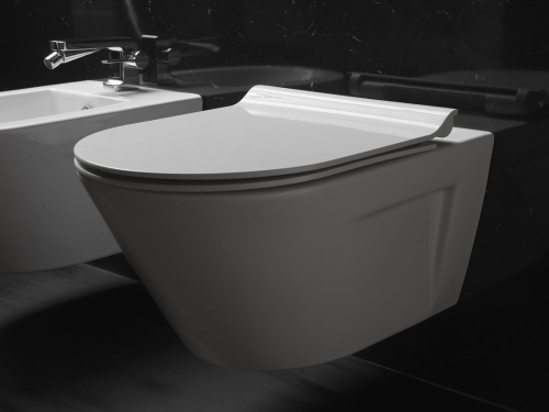 Sapho GSI NORM Swirlflush ExtraGlaze fali WC, fehér 861511
