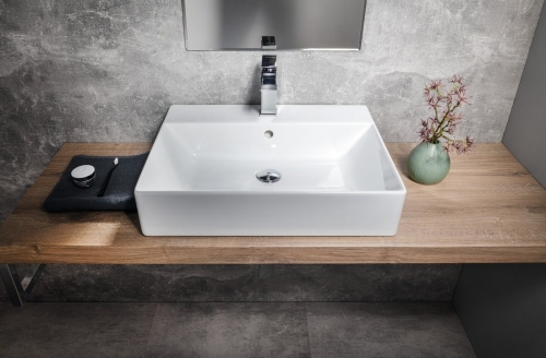 Sapho GSI KUBE X 60x47cm ExtraGlaze kerámiamosdó, fehér 9431111