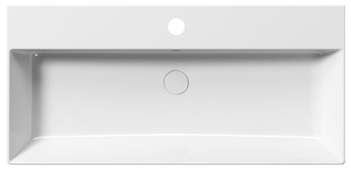 Sapho GSI KUBE X 100x47cm ExtraGlaze kerámiamosdó, fehér 9423111