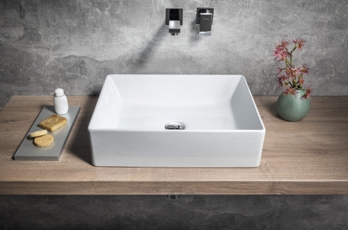 Sapho GSI KUBE X 50x37 cm ExtraGlaze kerámiamosdó, fehér 942911
