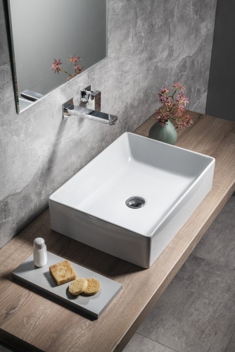Sapho GSI KUBE X 50x37 cm ExtraGlaze kerámiamosdó, fehér 942911