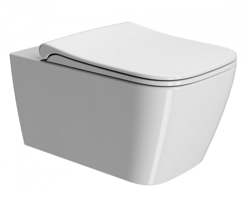 Sapho GSI NUBES SLIM soft close WC-ülőke, fehér MS96C11