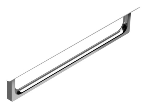 Sapho GSI NUBES 60cm törölközőtartó mosdóra, króm PANB60