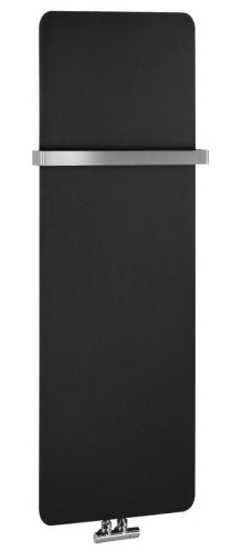 Sapho TABELLA 370x1190mm fürdőszobai radiátor, matt fekete MI1139