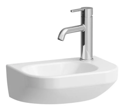 Laufen Lua 36x25 cm kézmosó túlfolyó nélkül, jobbos LCC felülettel H8150804001141