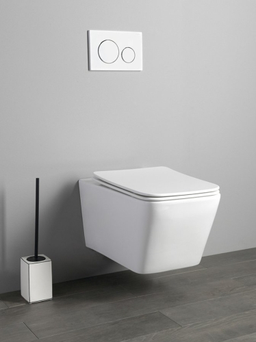 Sapho PORTO RIMLESS fali WC, fehér PZ102WR