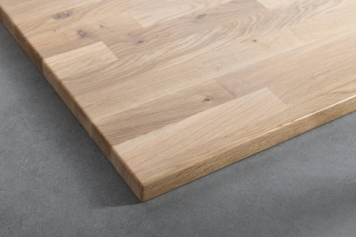 Sapho WOODY 220x50cm tömör fa pult, natúr tölgy WD220-70