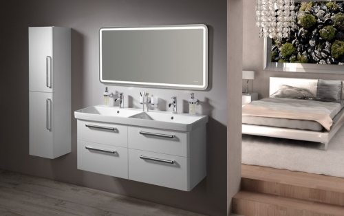 Sapho THEIA 35 kiegészítő állószekrény, fehér TH350-3030