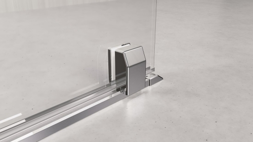 Sapho POLYSAN MODULAR SHOWER 140 cm tolóajtó fix résszel, króm MS5-140