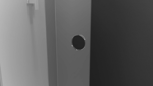 Sapho POLYSAN MODULAR SHOWER 160 cm tolóajtó fix résszel, króm MS5-160
