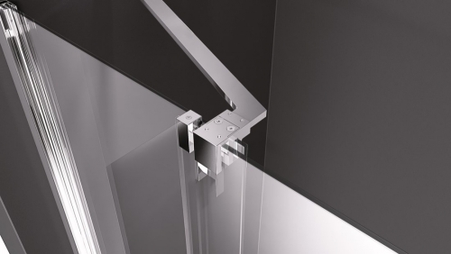 Sapho POLYSAN MODULAR SHOWER 160 cm tolóajtó fix résszel, króm MS5-160