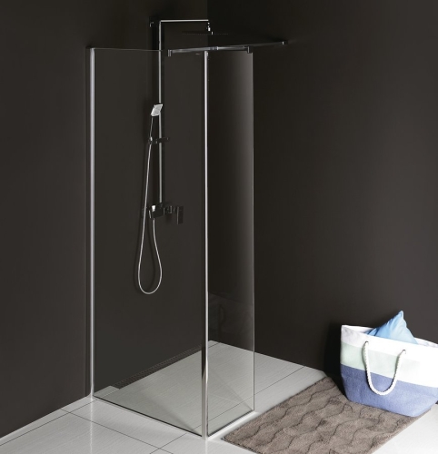 Sapho POLYSAN MODULAR 1000 L típusú 2/1 fix zuhanyfal, króm MS2A-100