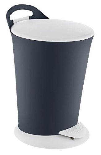 Sapho AQUALINE PEDAL 6l szemetes, antracit TRN-079-04