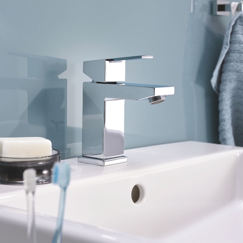 Grohe Sail Cube Egykaros mosdócsaptelep S-es méret Cold Start 23435000