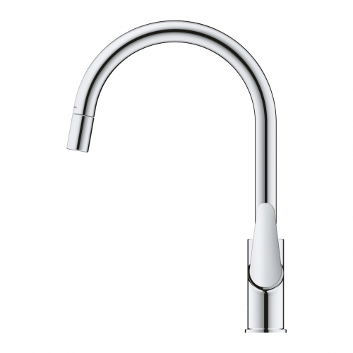 Grohe Start Curve egykaros mosogatócsaptelep kihúzható gyöngyöztetővel 30562000