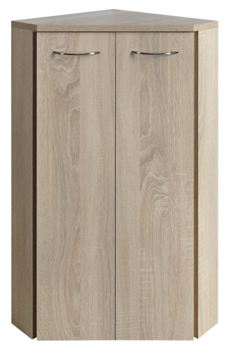 Sapho AQUALINE ZOJA 35x78x35cm álló sarokszekrény, platina tölgy 50323