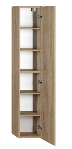Sapho AQUALINE ZOJA 25x140x20cm állószekrény, platina tölgy 51127