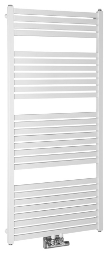 Sapho AQUALINE TONDI 600x1330mm fürdőszobai radiátor középső bekötéssel, fehér DT480T