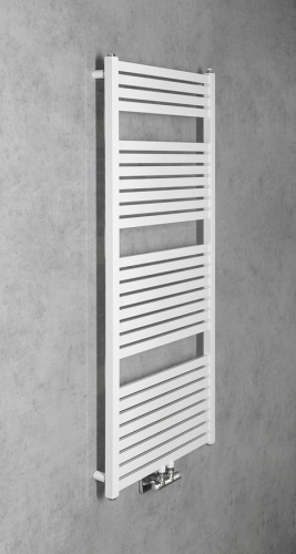 Sapho AQUALINE TONDI 600x1330mm fürdőszobai radiátor középső bekötéssel, fehér DT480T